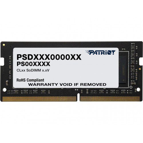 Patriot Signature Line 8GB DDR4 3200MHz SO-DIMM Laptop RAM