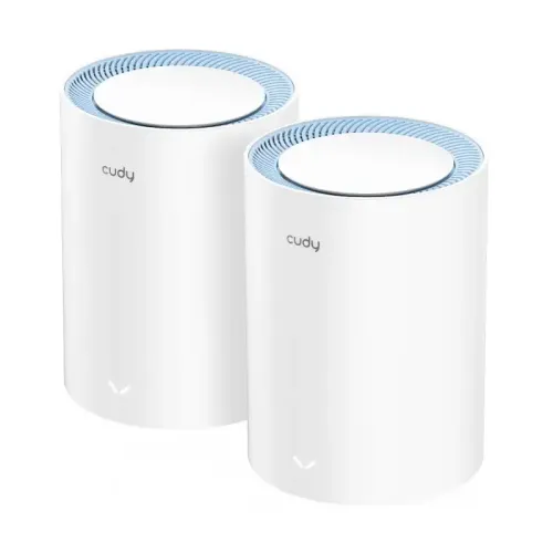 Cudy M1200 AC1200 Whole Home Mesh WiFi Router (2 Pack)